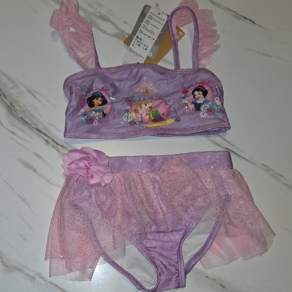 Disney Lavender Princess Bikini Set